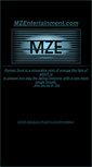 Mobile Screenshot of mzentertainment.com